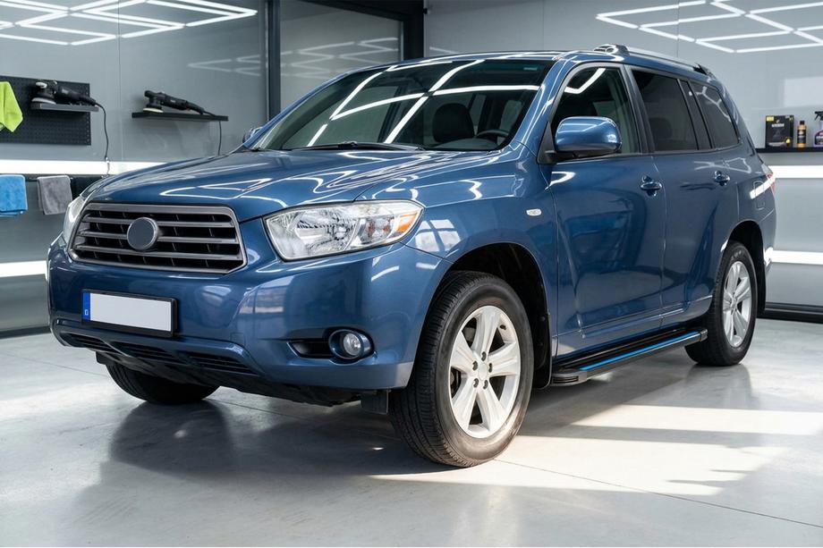 Toyota Highlander 2008-2013 Seitenschweller Maya Blue (2 Stk., Aluminium) Image