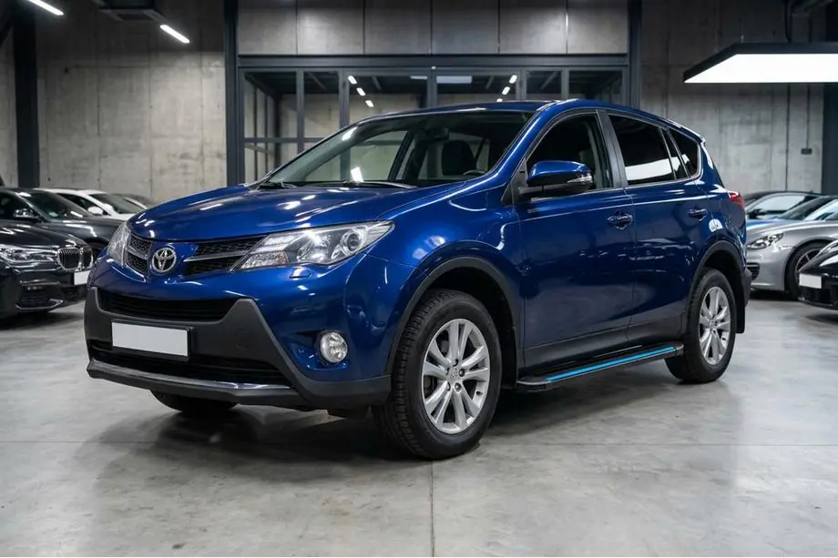 Toyota Rav 4 2013-2018 Seitenschweller Maya Blue (2 Stk., Aluminium) Image