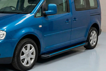 Volkswagen Caddy 2010-2015 Seitenschweller Maya Blue (2 Stk., Aluminium) Maxi Basis Foto 1