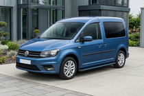 Volkswagen Caddy 2015-2020 Seitenschweller Maya Blue (2 Stk., Aluminium) Standardbasis Foto 1