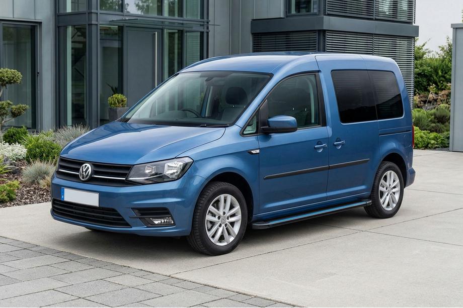 Volkswagen Caddy 2015-2020 Seitenschweller Maya Blue (2 Stk., Aluminium) Standardbasis Image