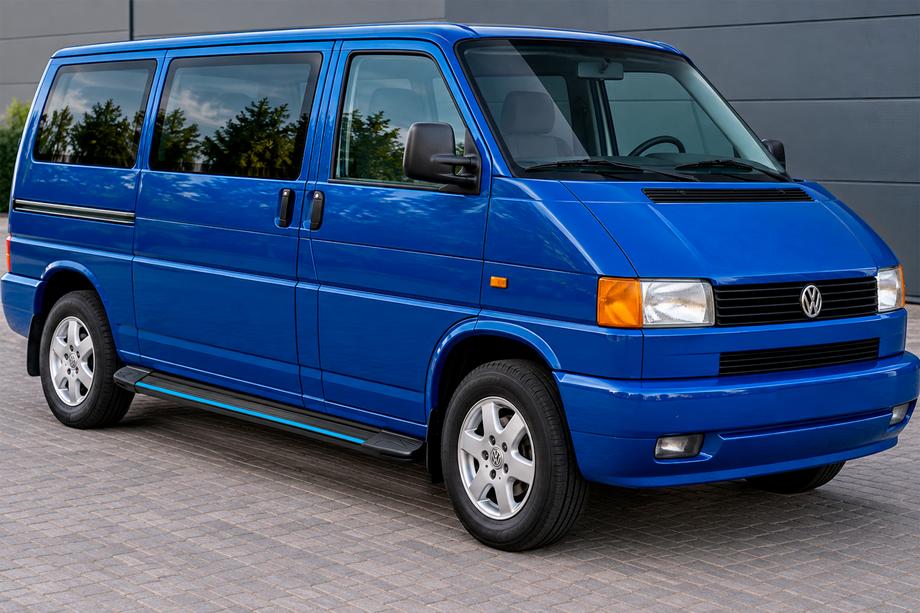 Volkswagen T4 Transporter 1990-2003 Seitenschweller Maya Blue (2 Stk., Aluminium) Image