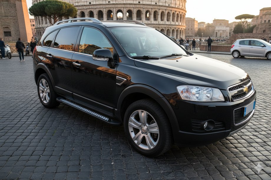 Chevrolet Captiva 2006-2019 Seitenschweller Vision New Black (2 Stk., Aluminium) 2016-2019 Image