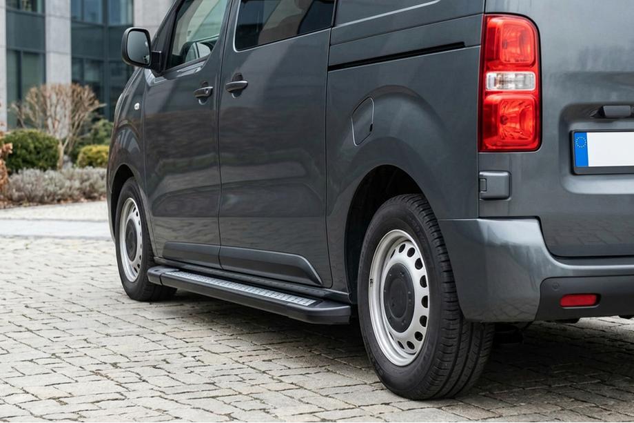 Citroen Jumpy 2007–2017 Seitenschweller New Vision Black (2 Stk., Aluminium) Image