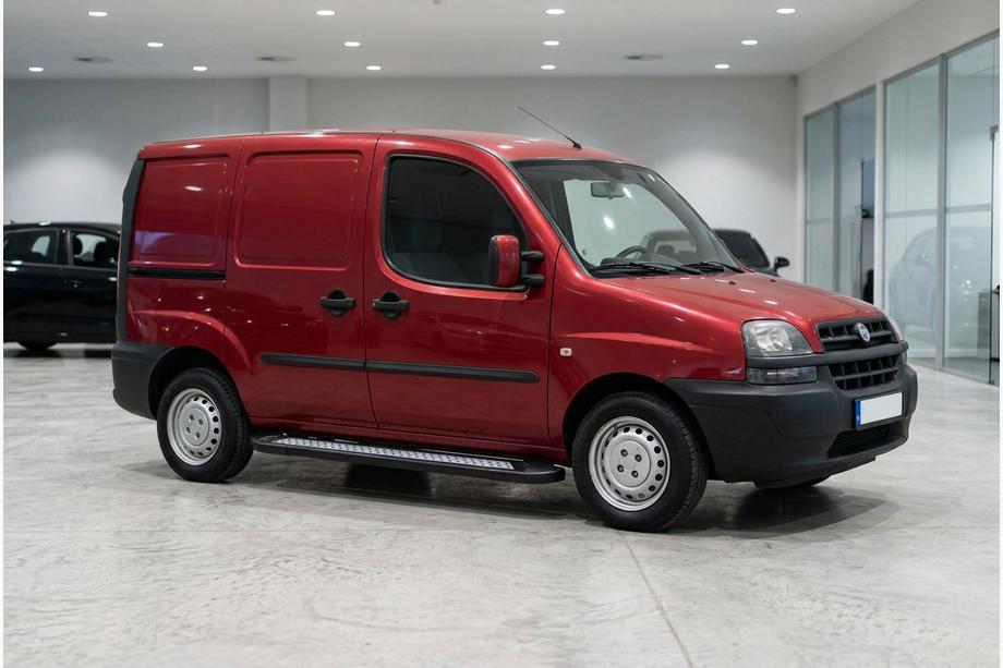 Fiat Doblo I 2001-2005 Seitenschweller New Vision Black (2 Stk., Aluminium) Image