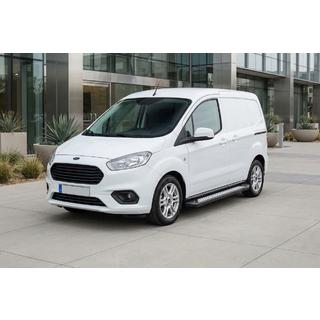 Seitenschweller New Vision Black (2 Stk., Aluminium) Ford Courier 2014-2023 Foto 1