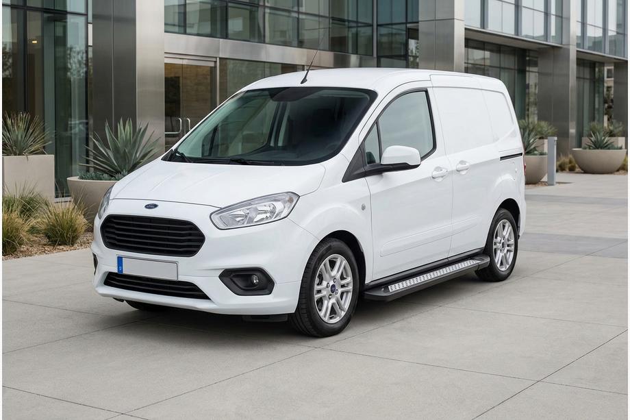 Ford Courier 2014-2023 Seitenschweller New Vision Black (2 Stk., Aluminium) Image