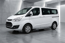 Ford Custom 2013-2022 Seitenschweller New Vision Black (2 Stk., Aluminium) Langer Radstand Foto 1