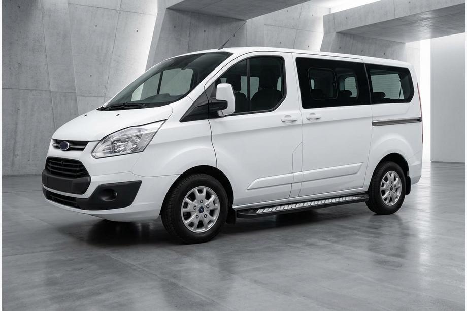 Ford Custom 2013-2022 Seitenschweller New Vision Black (2 Stk., Aluminium) Langer Radstand Image