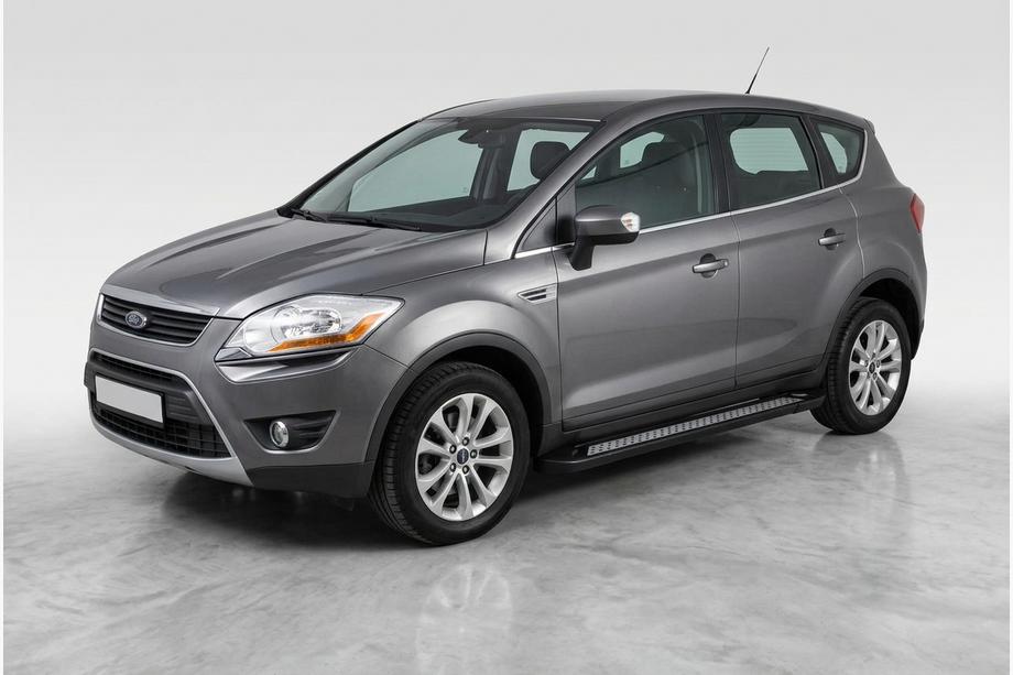 Ford Kuga 2008-2013 Seitenschweller New Vision Black (2 Stk., Aluminium) Image