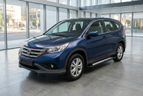 Honda CRV 2012-2016 Seitenschweller New Vision Black (2 Stk., Aluminium) Foto 1