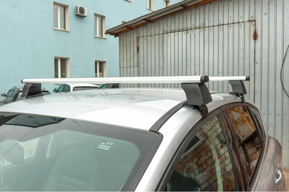 Daewoo Lanos 1998-2017 Dachträger Ercul V4 (Chrom, Paar) Image