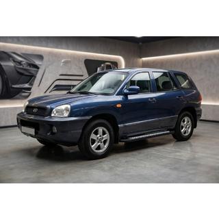 Seitenschweller New Vision Black (2 Stk., Aluminium) Hyundai Santa Fe 1 2000-2006 Foto 1