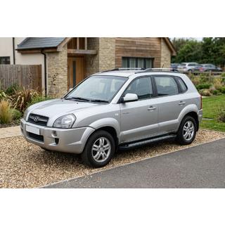 Seitenschweller New Vision Black (2 Stk., Aluminium) Hyundai Tucson JM 2004- Foto 1