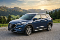 Hyundai Tucson TL 2016-2021 Seitenschweller New Vision Black (2 Stk., Aluminium) Foto 1