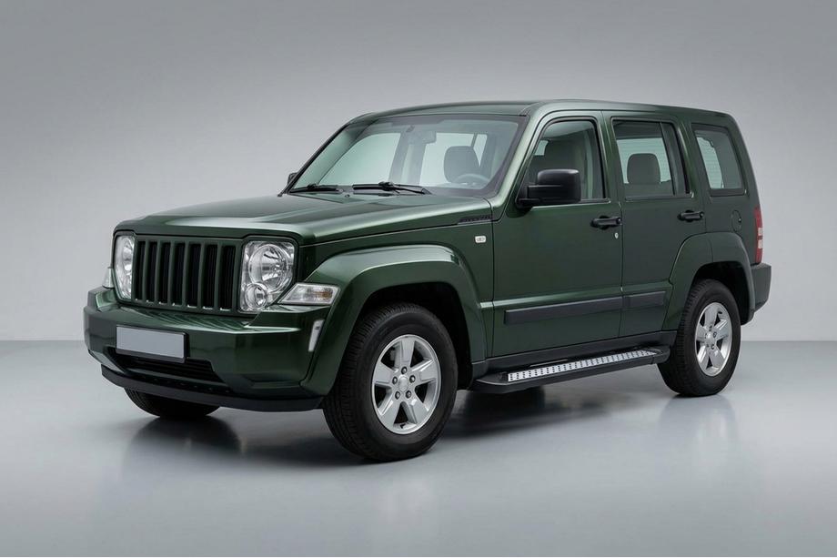 Jeep Cherokee/Liberty 2007-2013 Seitenschweller Vision New Black (2 Stk., Aluminium) Image