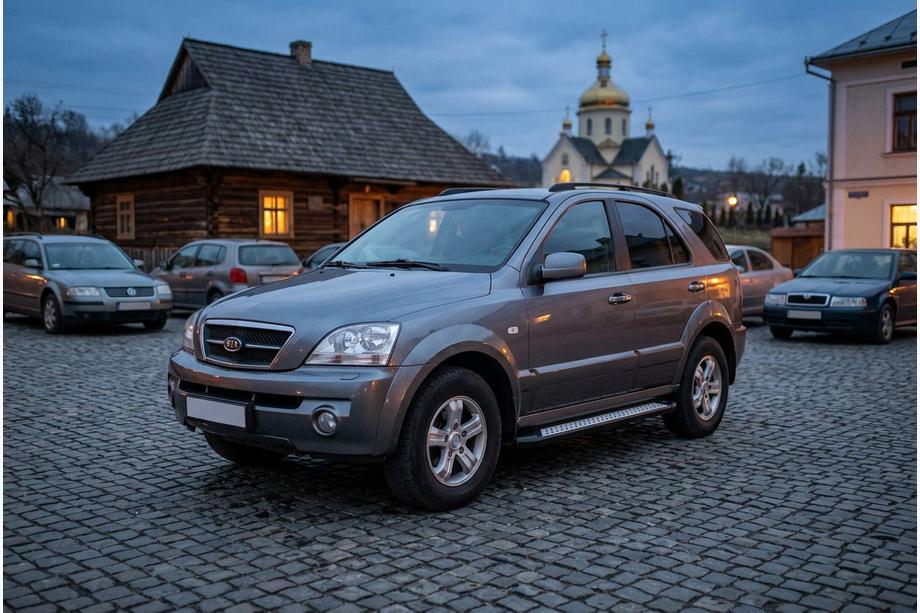 Kia Sorento I BL 2002-2009 Seitenschweller New Vision Black (2 Stk., Aluminium) Image