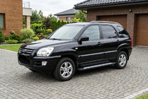 Kia Sportage 2004-2010 Seitenschweller Vision New Black (2 Stk., Aluminium) Foto 1