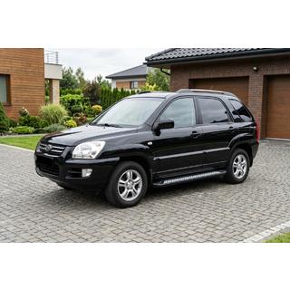Seitenschweller Vision New Black (2 Stk., Aluminium) Kia Sportage 2004-2010 Foto 1