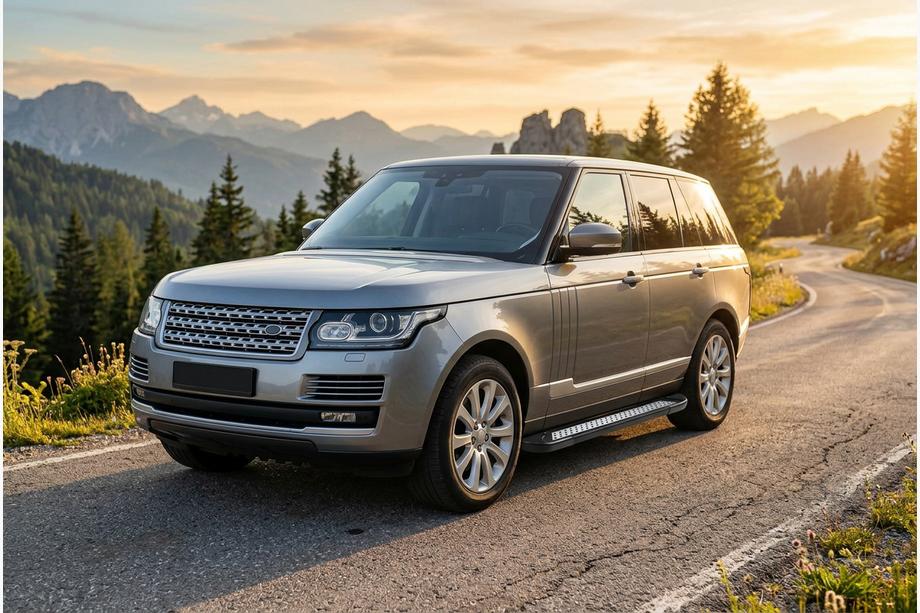 Range Rover IV L405 2013-2021 Seitenschweller New Vision Black (2 Stk., Aluminium) Image