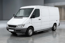 Mercedes Sprinter W901/902/903/904/905 1995–2006 Seitenschweller New Vision Black (2 Stk., Aluminium) Foto 1