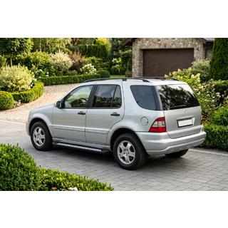 Seitenschweller New Vision Black (2 Stk., Aluminium) Mercedes ML W163 1997-2005 Foto 1