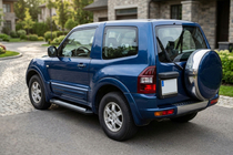 Mitsubishi Pajero Wagon III 1999-2006 Seitenschweller New Vision Black (2 Stk., Aluminium) Foto 1