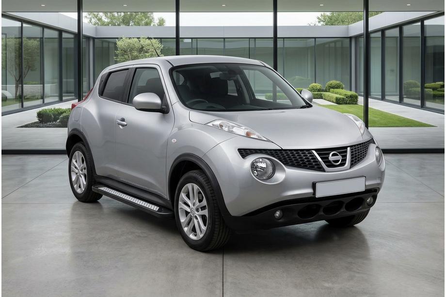Nissan Juke 2010-2019 Seitenschweller New Vision Black (2 Stk., Aluminium) Image