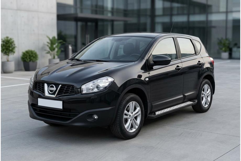 Nissan Qashqai 2010-2014 Seitenschweller Vision New Black (2 Stk., Aluminium) Image