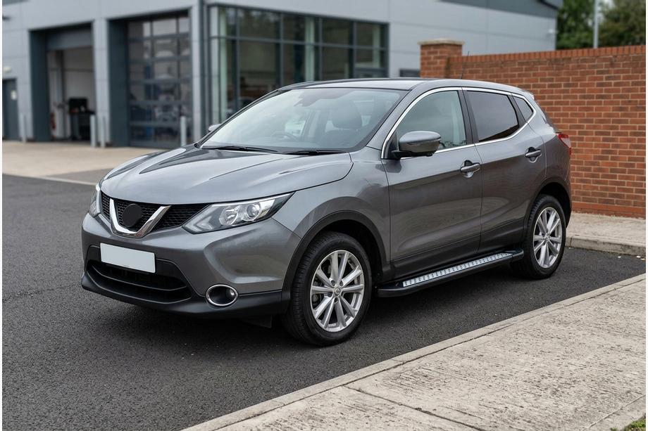 Nissan Qashqai 2014-2021 Seitenschweller New Vision Black (2 Stk., Aluminium) Image