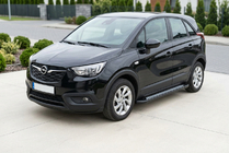 Opel Crossland X 2017-2024 Seitenschweller New Vision Black (2 Stk., Aluminium) Foto 2