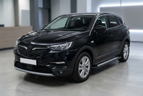 Opel Grandland X 2017- Seitenschweller New Vision Black (2 Stk., Aluminium) Foto 1