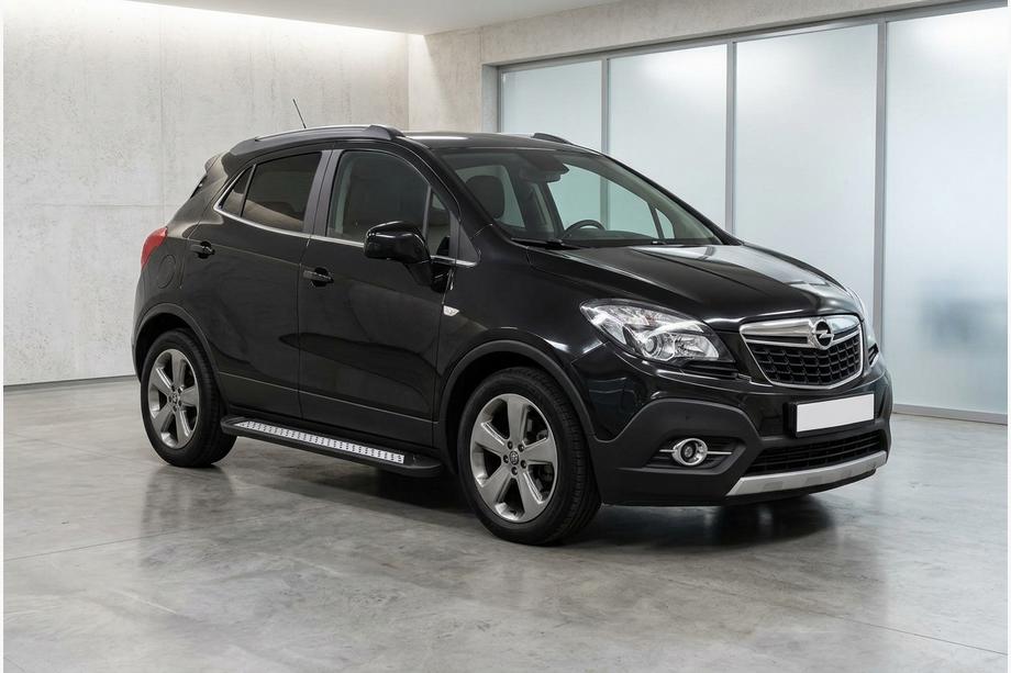 Opel Mokka 2012-2021 Seitenschweller New Vision Black (2 Stk., Aluminium) Image