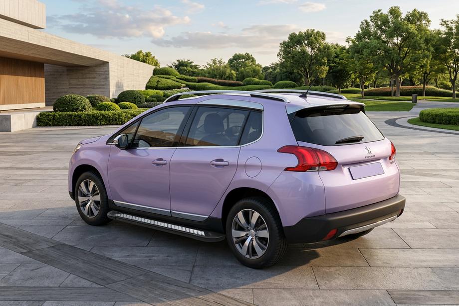 Peugeot 3008 2008-2016 Seitenschweller New Vision Black (2 Stk., Aluminium) 2014-2016 Image