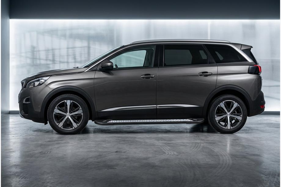 Peugeot 5008 2016-2023 Seitenschweller New Vision Black (2 Stk., Aluminium) Image