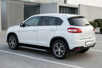 Peugeot 4008 2012-2017 Seitenschweller New Vision Black (2 Stk., Aluminium) Foto 1