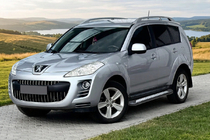 Peugeot 4007 2007-2013 Seitenschweller New Vision Black (2 Stk., Aluminium) Foto 1