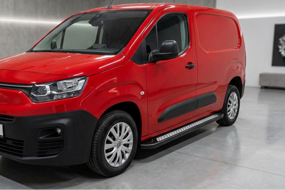 Peugeot Partner/Rifter 2019- Seitenschweller New Vision Black (2 Stk., Aluminium) Image