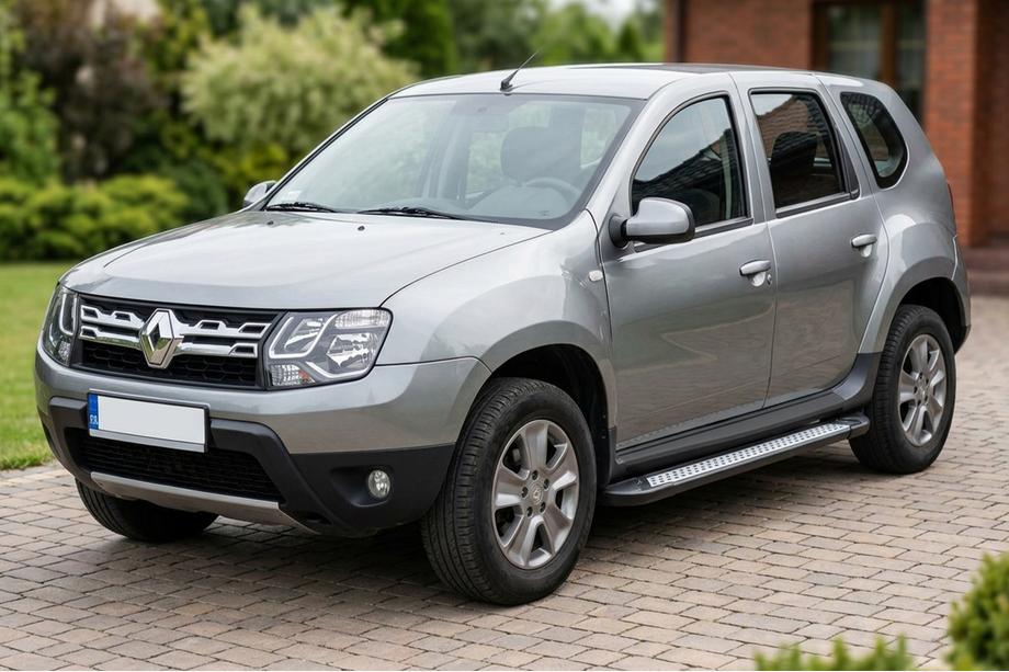 Renault Duster 2008–2017 Seitenschweller New Vision Black (2 Stk., Aluminium) Image