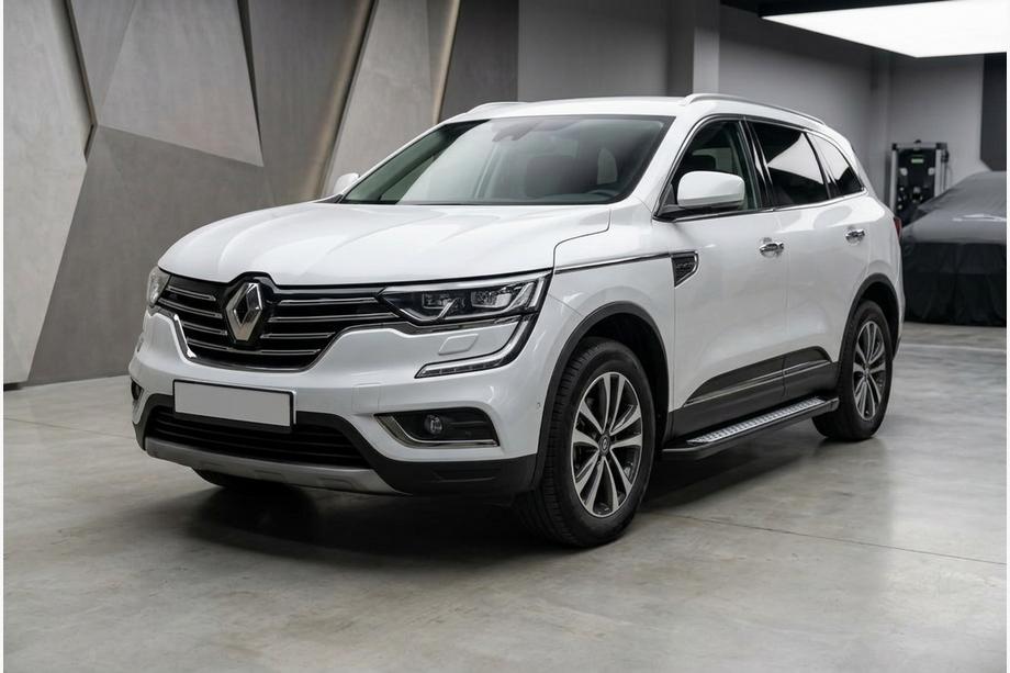 Renault Koleos 2016-2024 Seitenschweller New Vision Black (2 Stk., Aluminium) Image
