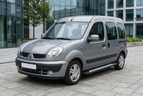 Renault Kangoo 1998-2008 Seitenschweller New Vision Black (2 Stk., Aluminium) Foto 1