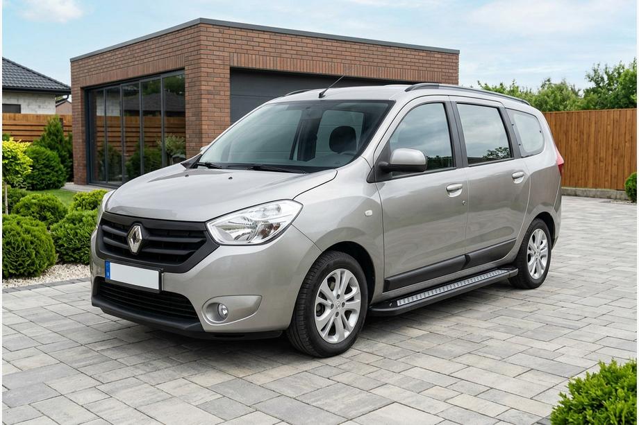 Renault Lodgy 2013-2022 Seitenschweller New Vision Black (2 Stk., Aluminium) Foto 1