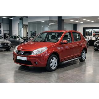 Seitenschweller New Vision Black (2 Stk., Aluminium) Renault Sandero 2007-2013 Foto 1