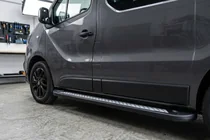 Renault Trafic 2015- Seitenschweller New Vision Black (2 Stk., Aluminium) Foto 1