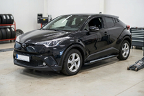Toyota C-HR 2016-2023 Seitenschweller New Vision Black (2 Stk., Aluminium) Foto 1