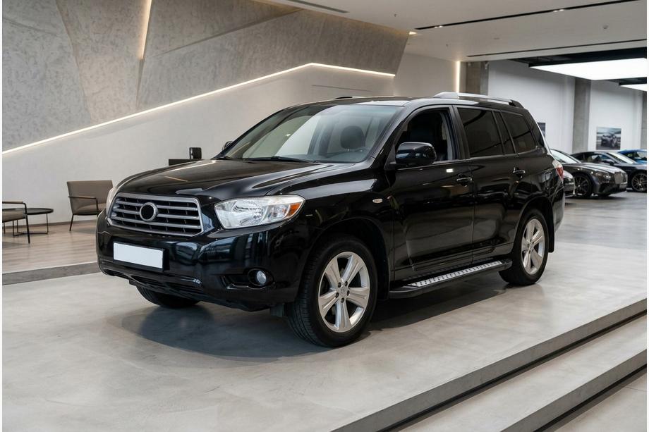 Toyota Highlander 2008-2013 Seitenschweller New Vision Black (2 Stk., Aluminium) Image