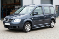 Volkswagen Caddy 2004-2010 Seitenschweller Vision New Black (2 Stk., Aluminium) Maxi Basis Foto 1