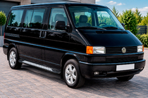 Volkswagen T4 Transporter 1990-2003 Seitenschweller Vision New Black (2 Stk., Aluminium) Langer Radstand Foto 1