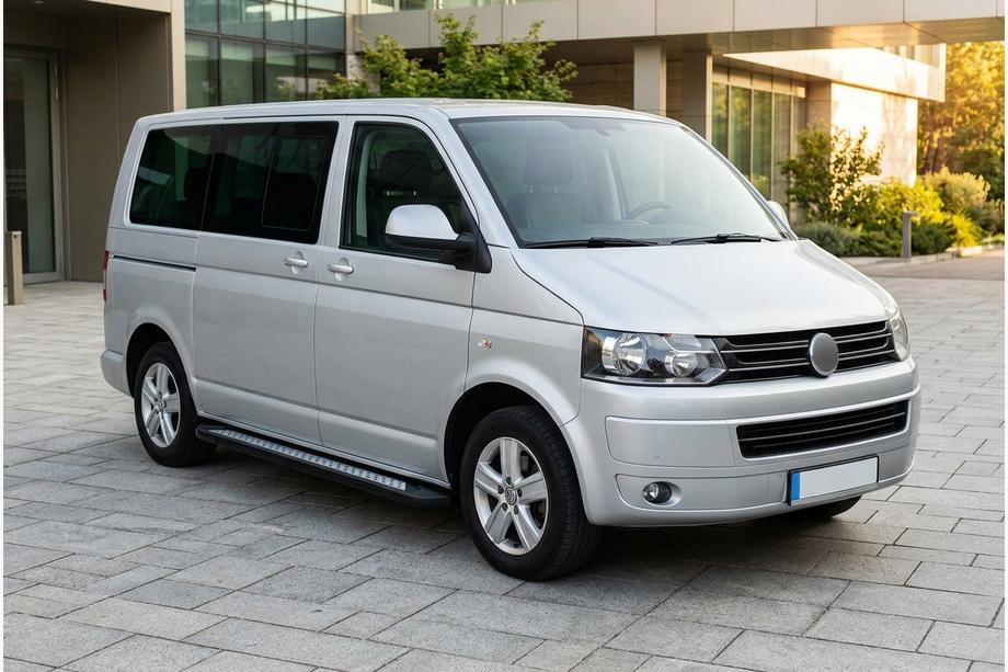 Volkswagen T5 2010-2015 Seitenschweller New Vision Black (2 Stk., Aluminium) Langer Radstand Image