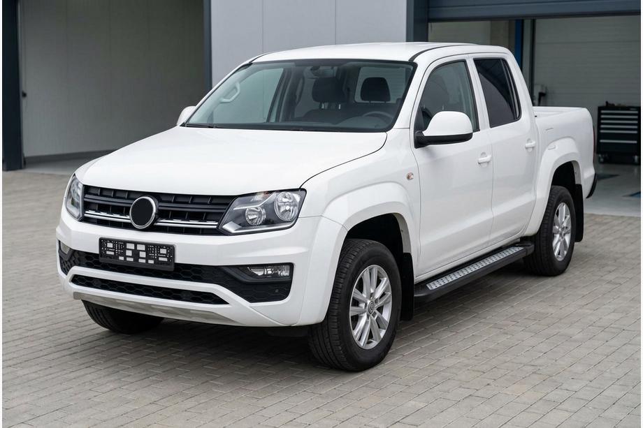 Volkswagen Amarok 2010-2022 Seitenschweller New Vision Black (2 Stk., Aluminium) Image